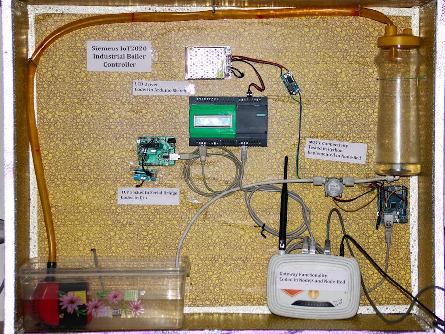 IOT2020-Based Industrial Boiler Controller