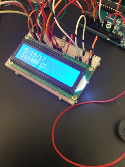 arduino alarm clock hackster io