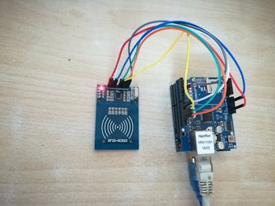 Arduino Interface With MySQL for Storing RFID Access Details