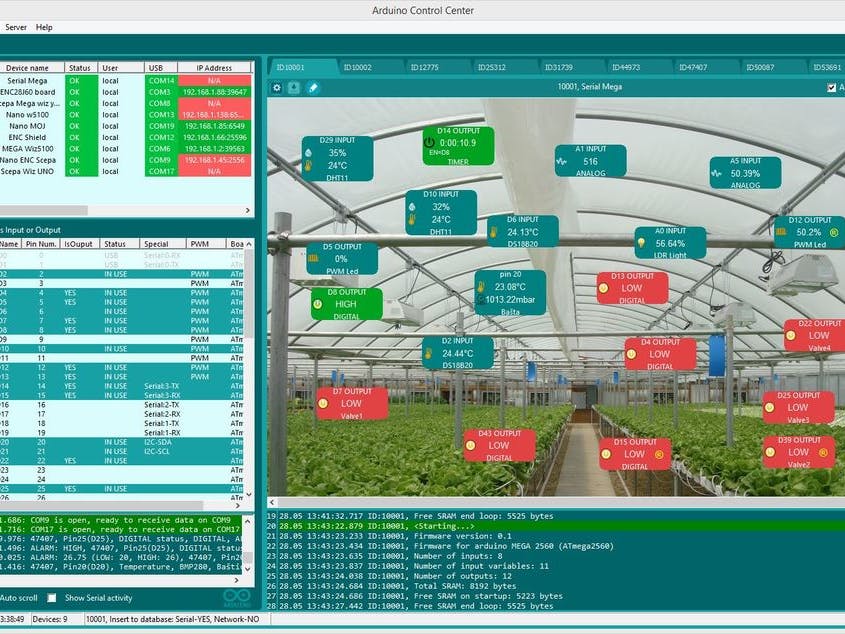 Arduino Control Center