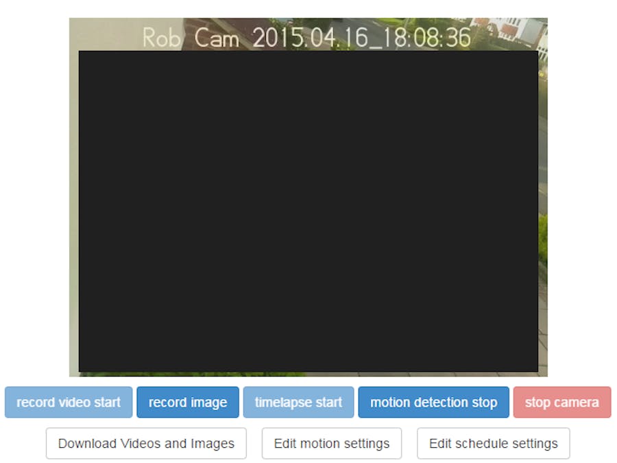 Web Accessible Security Camera Using Raspberry Pi