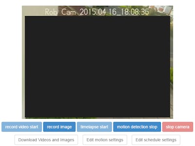Web Accessible Security Camera Using Raspberry Pi