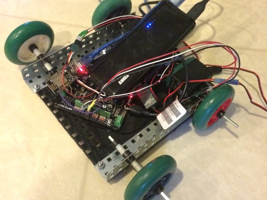 Web-Based Voice-Controlled Robot!