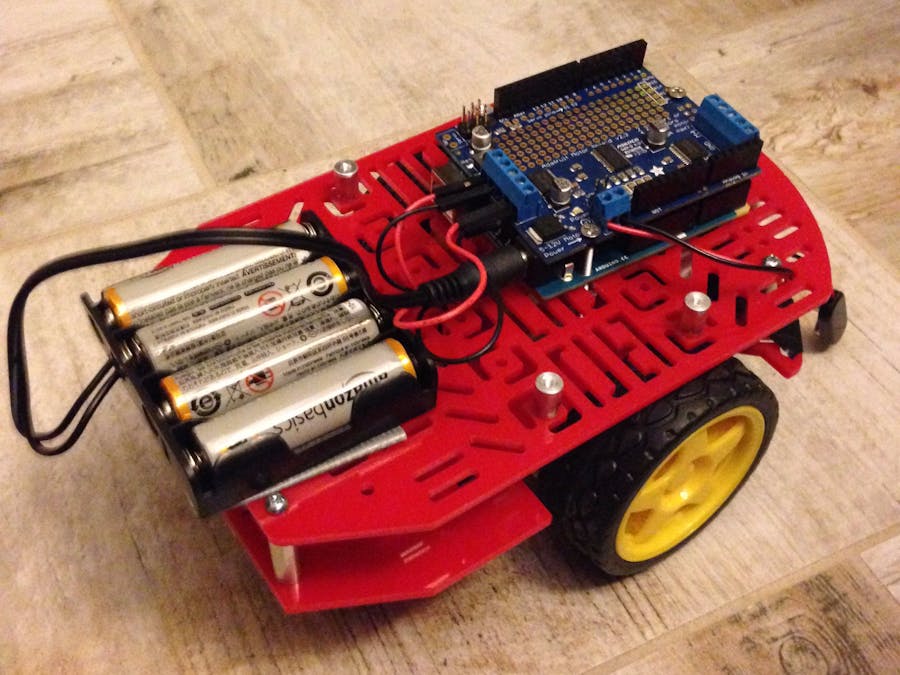 Arduino 101 BLE Rover Bot