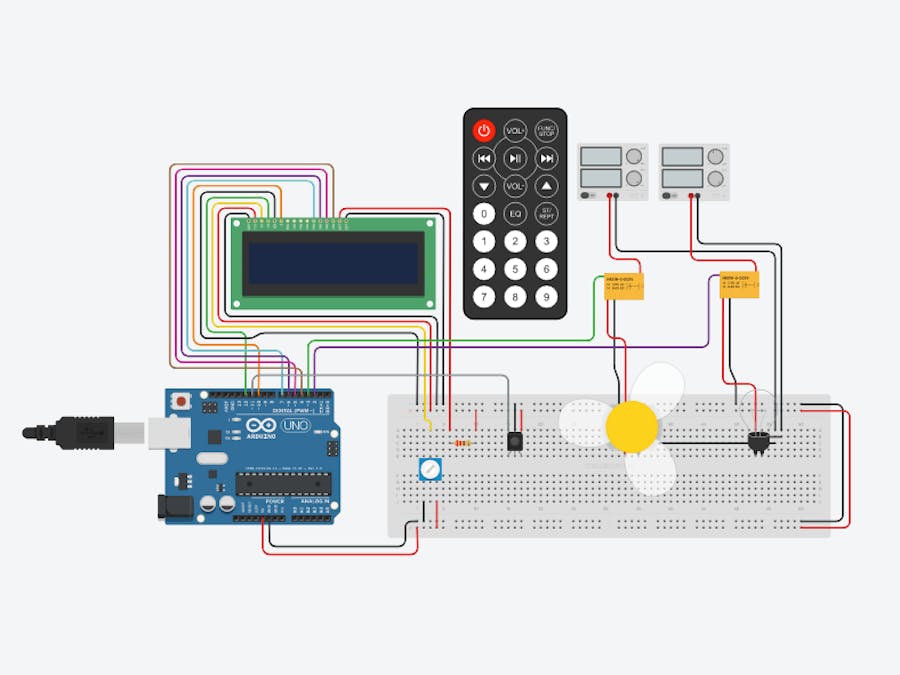 Arduino Switching Onoff Appliances Using Ir Remote Arduino Project Hub 1974