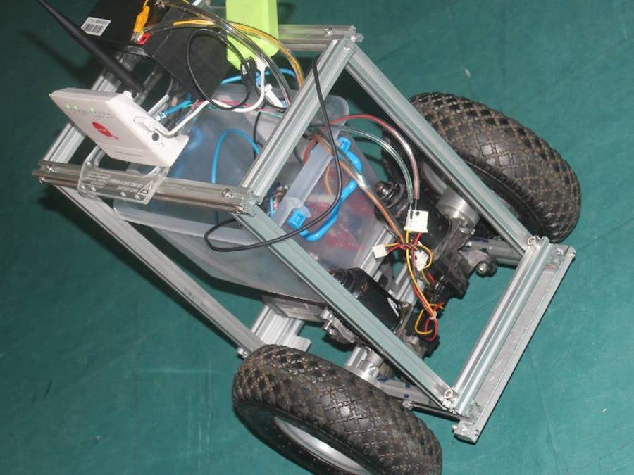 Mobile Robot Tele-Operation with Data Acquisition