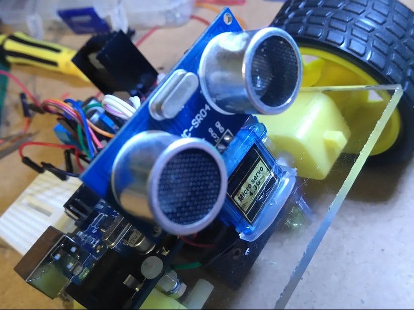 How to Make Obstacle Avoiding Robot