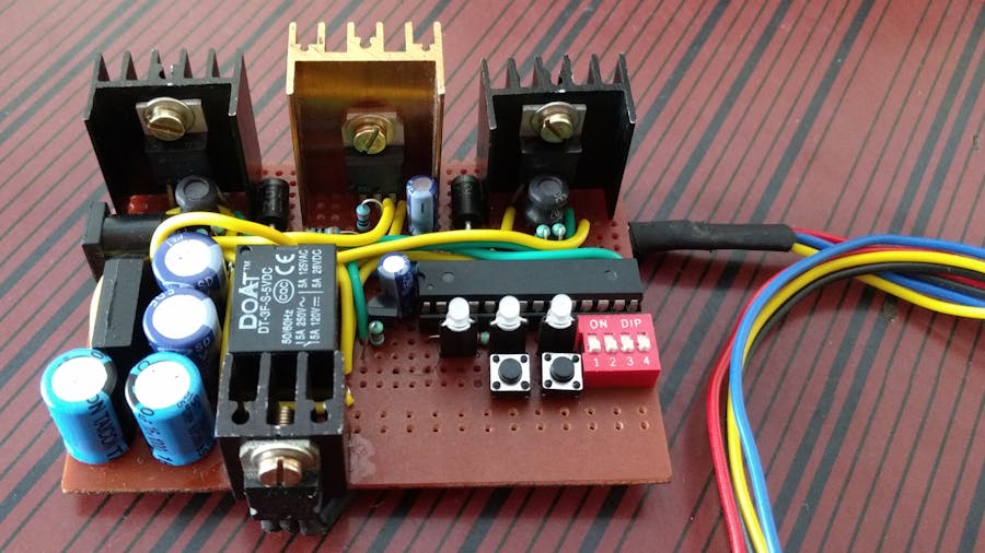Protected Switching Power Supply for Development Boards