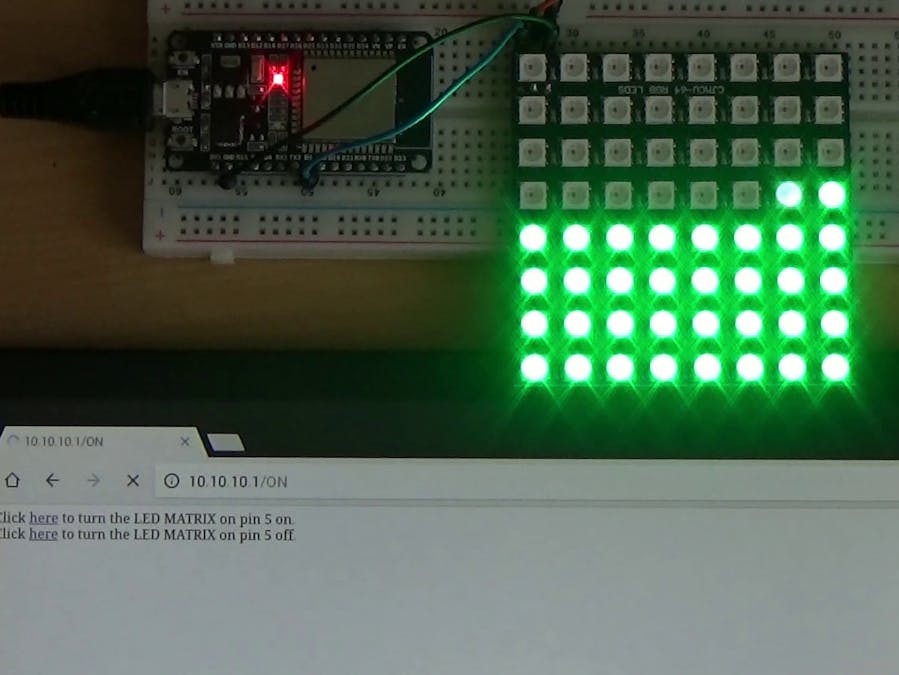 ESP and WS2812 8x8 LED Matrix - Hackster.io