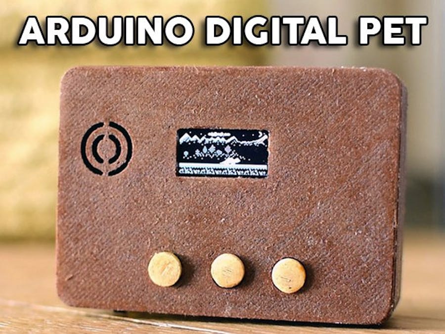 Arduino Tamagotchi Clone - Digital Pet