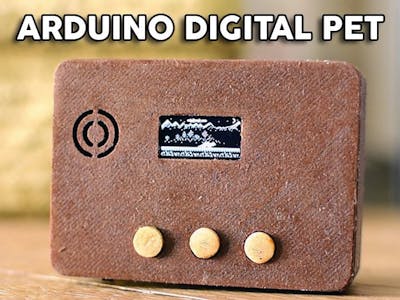 Arduino Tamagotchi Clone - Digital Pet