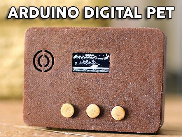 Arduino Tamagotchi Clone - Digital Pet