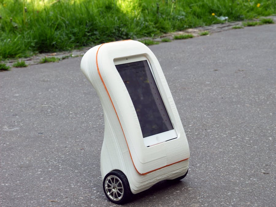 3D-Printed, Internet-Controlled, Self-Balancing FPV Robot