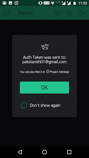 Will show like this