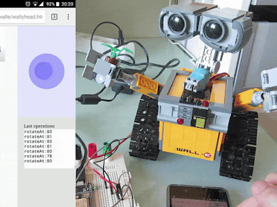 Arduino-Controlled Wall-E Head