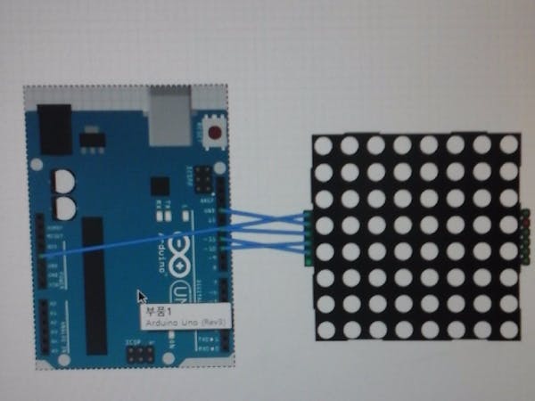 도트 매트릭스를 이용한 하트 만들기 - Arduino Project Hub