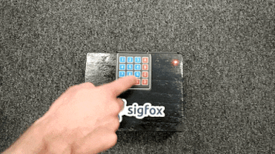[Airbnb] Sigfox Lock Box