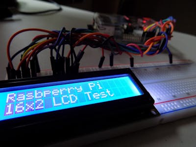 Raspberry Pi LCD screen