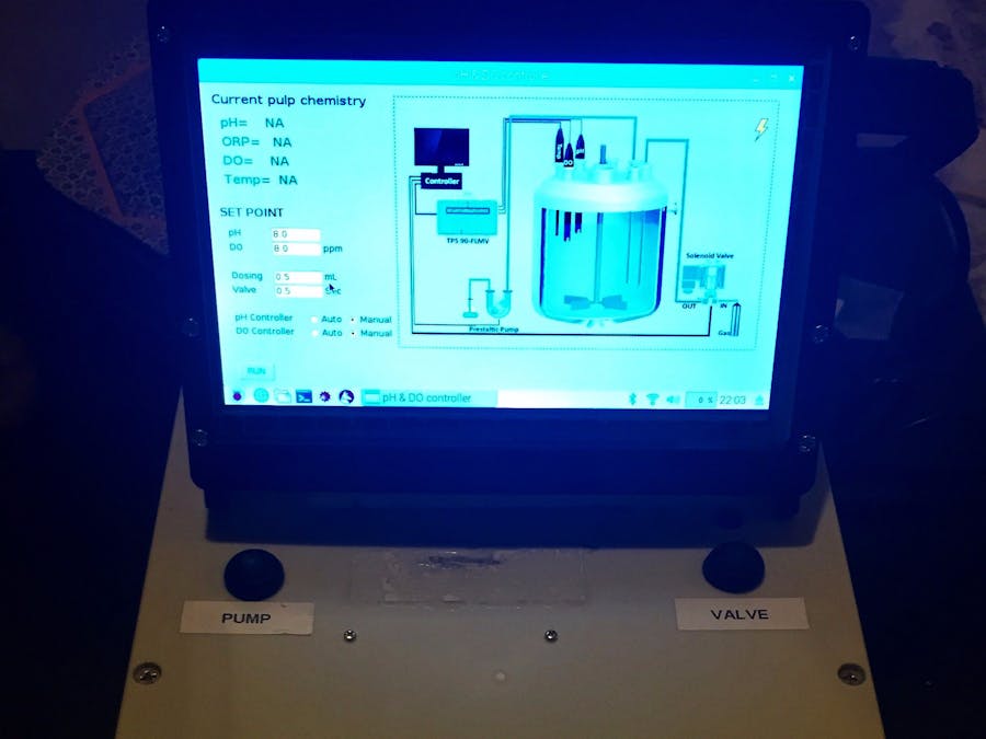 Laboratory pH & DO Controller