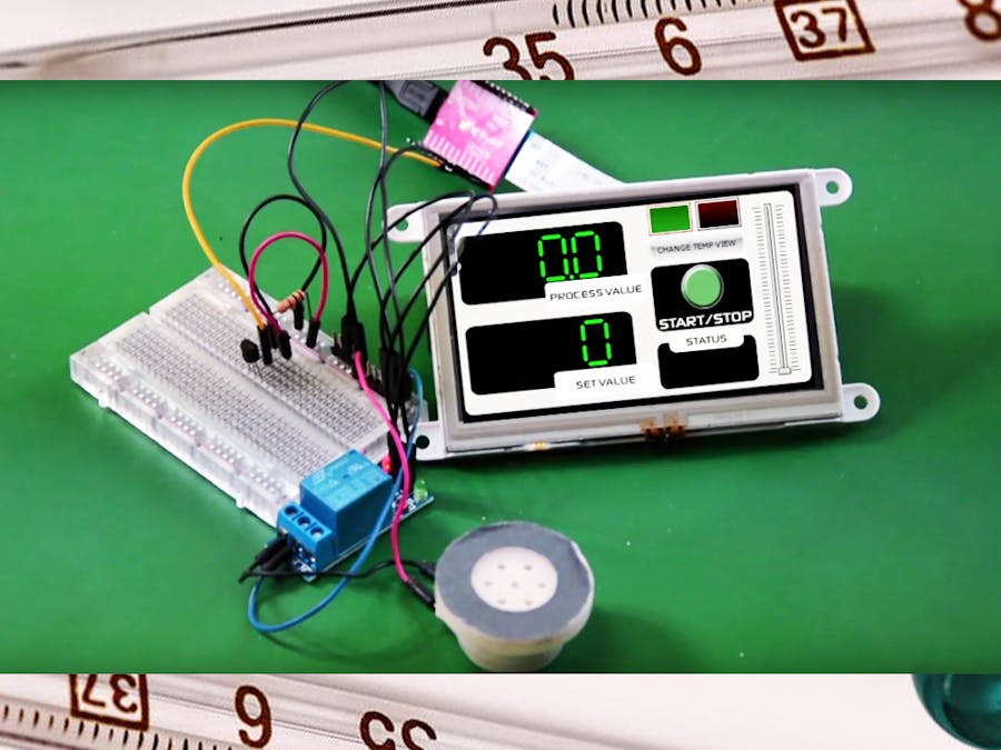 Temperature on sale indicator controller