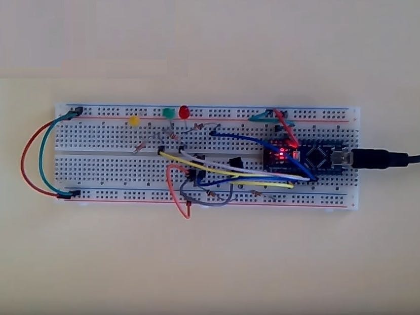 Automatic Gate with FSM and ISR