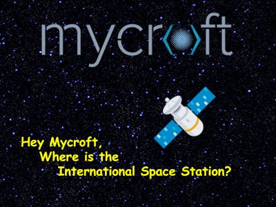 Hey Mycroft, Where Is the International Space Station?