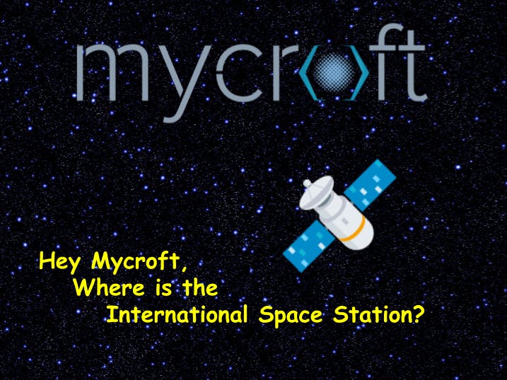 Hey Mycroft, Where Is the International Space Station?
