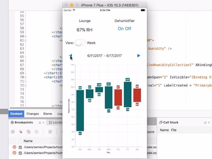 Humidity Monitor Mobile App Windows 10 Iot Xamarin Hackster Io Humidity Monitor Mobile App Windows 10 Iot Xamarin Hackster Io