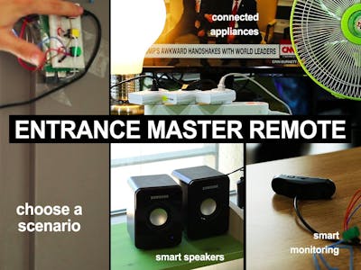 Entrance Master Remote (w/ Raspberry Pi)