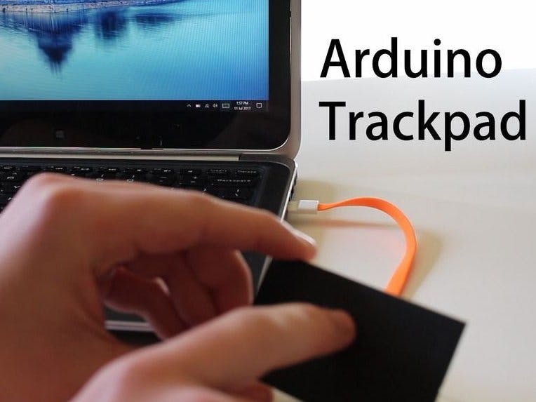 Arduino Controlled USB Trackpad