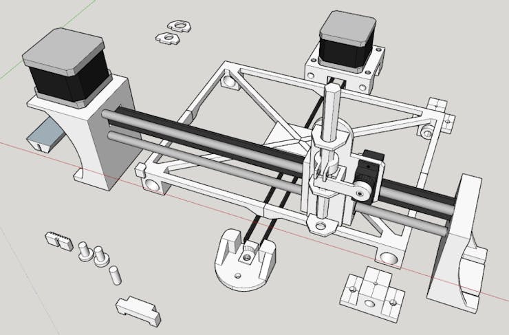 Mini Cnc 3d Printed Pcb Creator Hackster Io