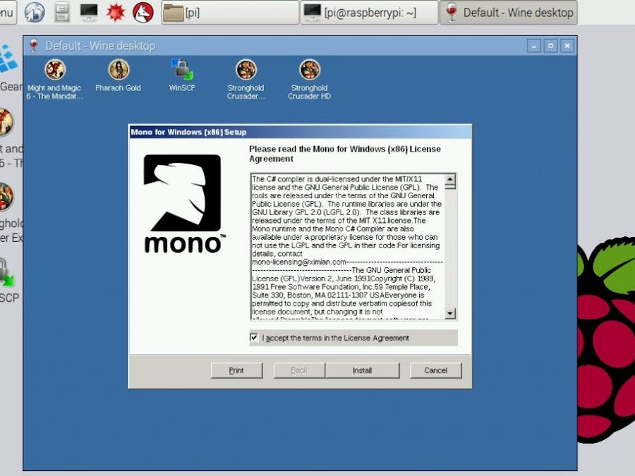 Mono on Raspberry Pi