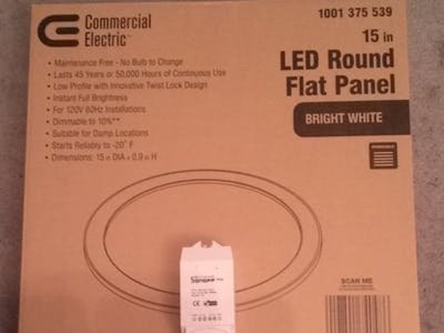 Wireless ceiling lights