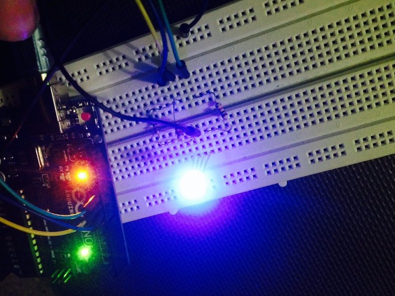arduino rgb led fade without delay
