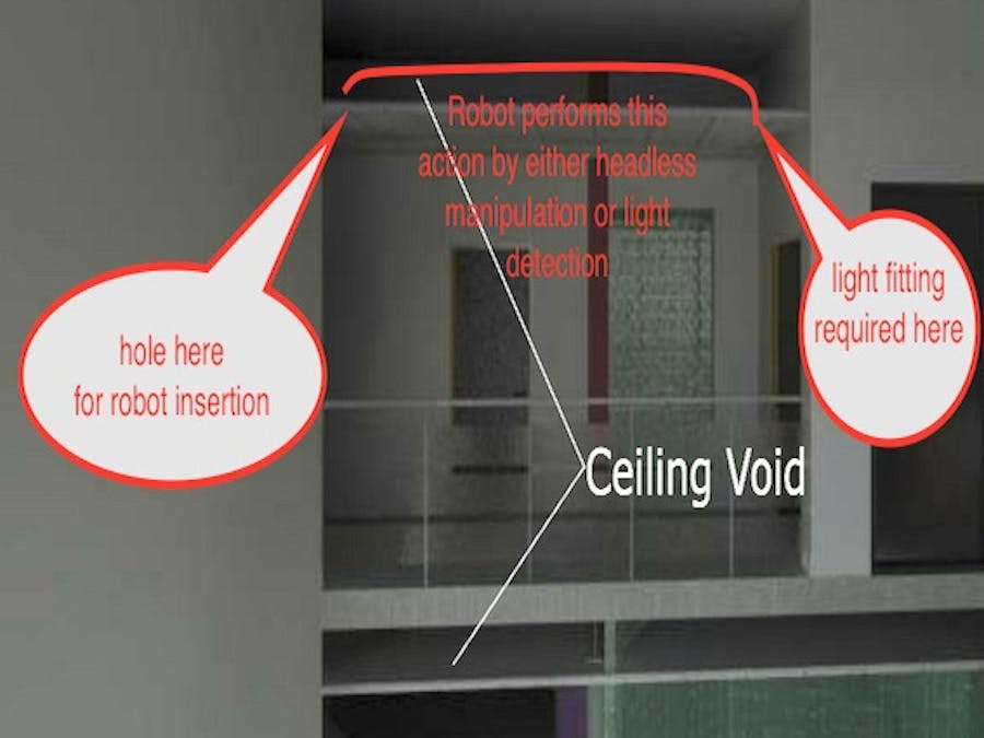 Ceiling void robot