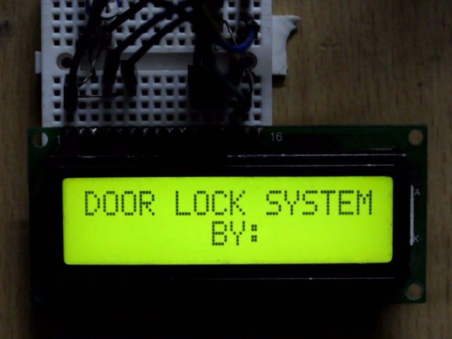 Door Lock System with Arduino