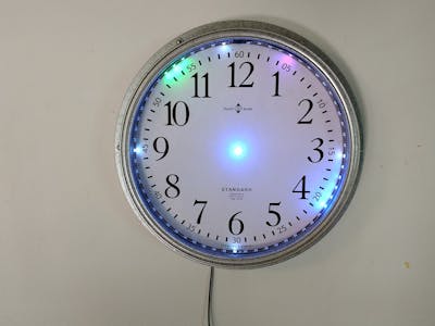 Cheap NeoPixel Strip Clock