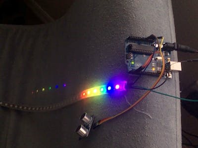 Neopixel Motion Activated Night Light