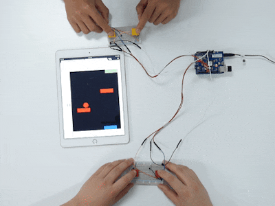 Arduino - Web-Based Two-Player Game 
