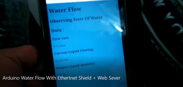 Arduino Water Flow with Web Server, Steps