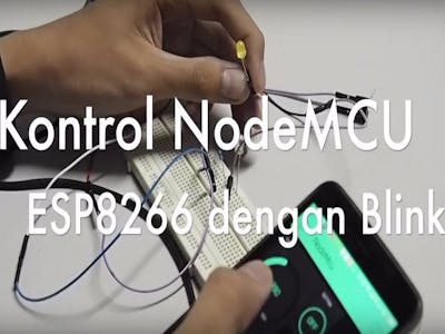 Kontrol NodeMCU ESP8266 dengan Blynk