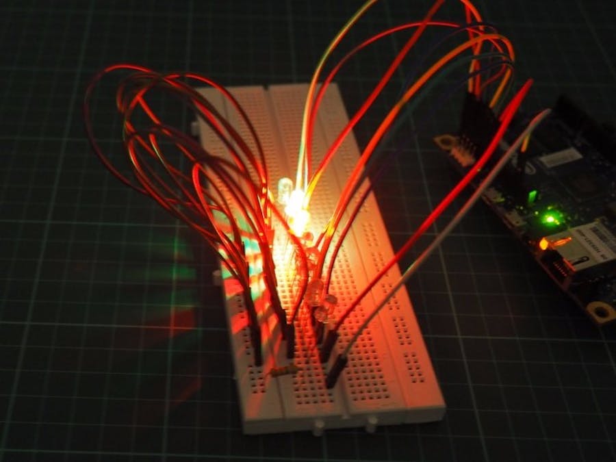 LED berjalan menggunakan Intel Galileo