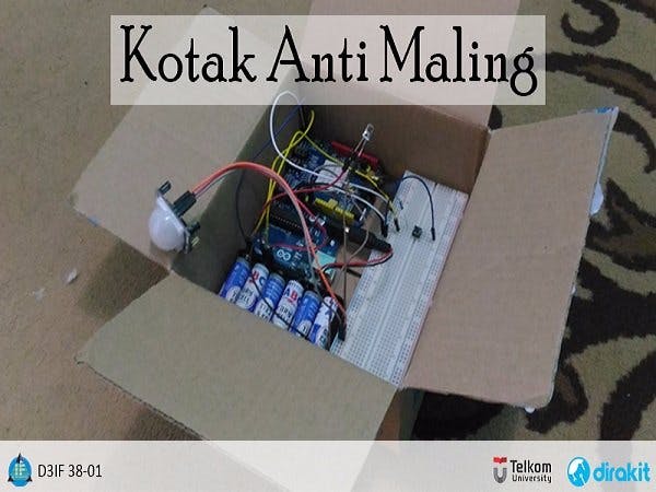 Kotak Anti Maling Arduino Project Hub