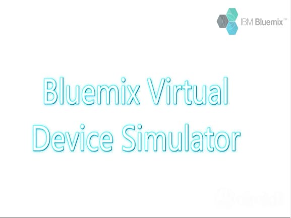 Pengaturan Device Simulator pada Bluemix