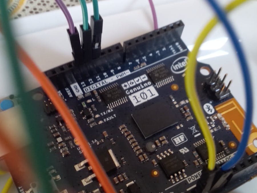 Getting Started Genuino 101 - Accelerometer