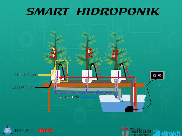 Pengairan Hidroponik Arduino Project Hub