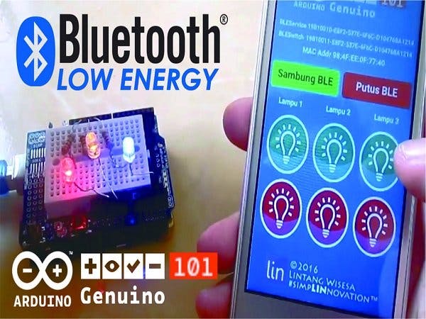 Genuino 101 BLE LED Control