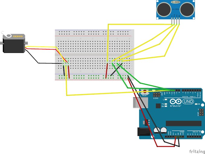 Radar Using Ultrasonic with Processing - Arduino Project Hub