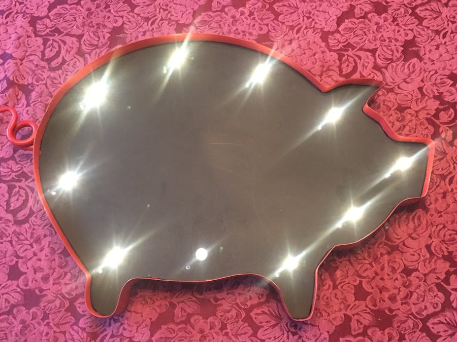 Blinky Bacon Blackboard - LED Art Light