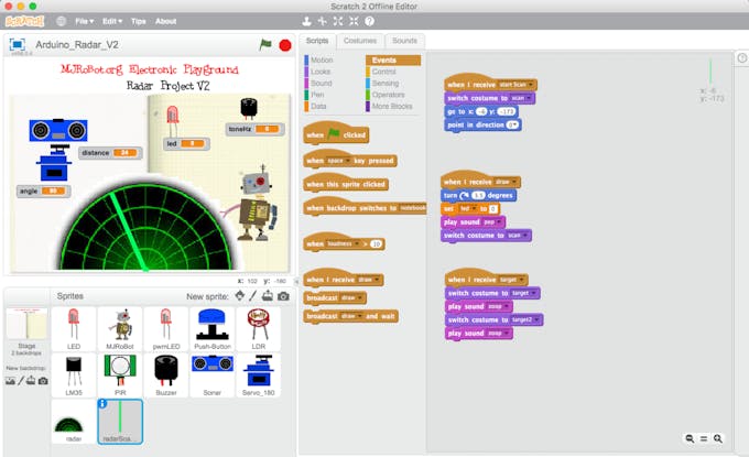 Electronic Playground With Arduino And Scratch 2 Arduino Project Hub